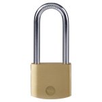 40MM Brass Padlock Long Shackle PACK1