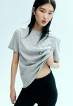Cotton T-Shirt - Light Grey Marl