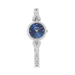 Ladies Silver Toned Bracelet Watch