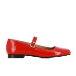 Patent Mary Jane Pumps -red