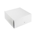 Cake Box White 7X7X3" 1X100