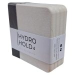 Hydro Hold Absorbent Diatomite Coasters 4 Piece Off White