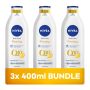 Nivea Q10 Firming Body Lotion With Vitamin C 400ML Pack Of 3