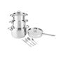 8-PIECE Stainless Steel Cookware Set Plus 16-PIECE Cutlery Set