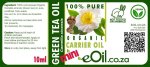 Camellia Green Tea Seed Carrier Oil Organic -100 Ml - 10 Ml