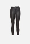 Missguided Petite Vice Coated Denim Skinny Jean - Black.