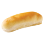 White Hot Dog Roll Single