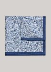Floral Printed Silk Pocket Square