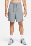 Nike Form Dri-fit 9" Unlined Versatile Shorts- Smoke Grey/black