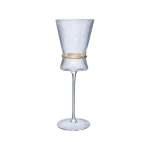 Tapered Ribbed Wine Glass