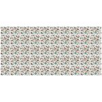 Delicate Petals On White 3M Rectangle Tablecloth