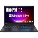 Lenovo Thinkpad E15 Gen 1 Intel Core I7-10510U 16GB RAM 512GB SSD 15.6-INCH Fhd 1920 X 1080 Win 11 Pro Laptop Preowned