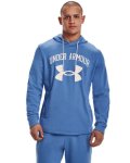 Men's Ua Rival Terry Big Logo Hoodie - River XL
