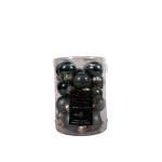 Xmas Ball 2.5CM - Set Of 24 - Green