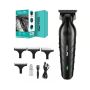 Professional Cordless Hair & Beard Trimmer - Waterproof Electric Clipper