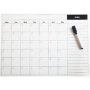 Dry Erase Magnetic Whiteboard Monthly Fridge Calendar