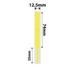 NB403 - - B18 N1 - 12.5X109MM - 60 Yellow Cable Labels
