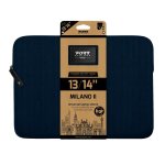 Designs Milano II Eco 13 14" Universal Laptop Sleeve - Navy Blue