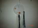 White Lace Medium Dreamcatcher DC7