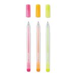 3 Glitter Gel Pens 0.8 Mm