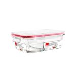 Borosilicate Food Container With Two Sections