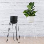 Hairpin Plant Stand - Black - Black Hairpin Stand Excl. Pot & Plant