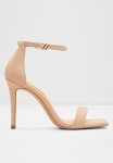 Renza Leather Heel - Bone