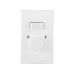 Crabtree Classic Dimmer +cover Rot 4×2 1L 600W Wht