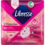 Libresse Regular Flow Ultra+ Sanitary Pads With Wings 10 Pack