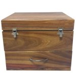 Kiaat Wooden Box Available Now At Solomons Tackle