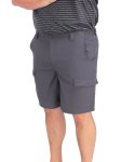 Mens Tech Ripstop Hiker Cargo Shorts - 52 Grey