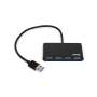 USB3.0 Black Plug & Play 4- Hub
