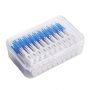 200 Pieces Dual Purpose Portable Soft Floss Toothpick For Braces Oral Clean