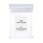100pcs Clear Plastic Zipper Bag Resealable Sealed Food Storage Zip Lock Bag Suitable For Snacks Nuts Seeds Candy Package Pouches For Travel Transportation Kitchen Supplies