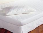 Waterproof Matt Protector Quilted White Extended Length Extra Depth