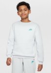 Nike K Nsw Club Flc Crew Ls Lbr - Photon Dust dynamic Turq
