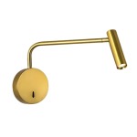Spillo LED Reading Light In Gold Black White - White