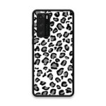 Custom Printed Tpu Cases - Huawei P40 & 39 Black And White Leopard& 39 By