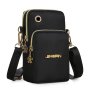 Zipper Mobile Phone Slant Cross Bag Outdoor Sports Wrist Bag Coin Mobile Phone Bag Summer Nylon Small Bag