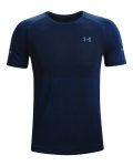 Men's Ua Vanish Seamless Run Short Sleeve - Deep Sea Sm