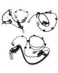 Vecha Abs Wheel Speed Sensor Wire Cable Wiring Harness Front Driver And Passenger Rear Center Side Compatible With Select Toyota