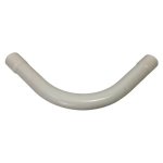 Smooth Pvc Conduit Bend White Sweeping Curve