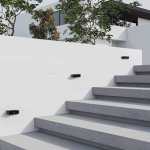Sunmite MINI Solar Wall Light Black Or White - White 4000K