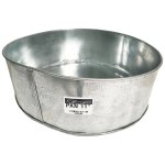 Galvanized Baking Pan 11& Round 10CM Height