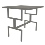 Tommy Side Table - Dark Admirality Grey