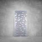 Laser Cut Screen - Design 044 - 1040 X 535 X 20 Grey Outdoor