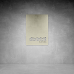 Business Sign D03 - 300 X 500 Matt Gold Cool White