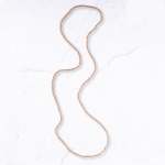 MINI Glass Bead Long Necklace - Blush Free