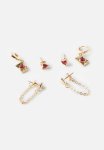 3 Pack Mid Earring- Heart & Love Letter