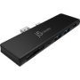 J5 Create JCD324B 7-IN-1 Ultradriveminidock For Surface Pro 7 Black